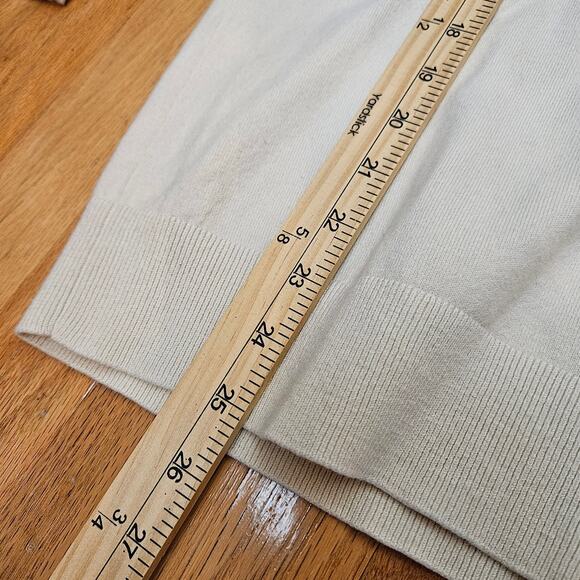 Lauren Ralph Lauren Women's V-Neck Pullover Preppy Tennis Sweater Size 6 - Picture 10 of 12